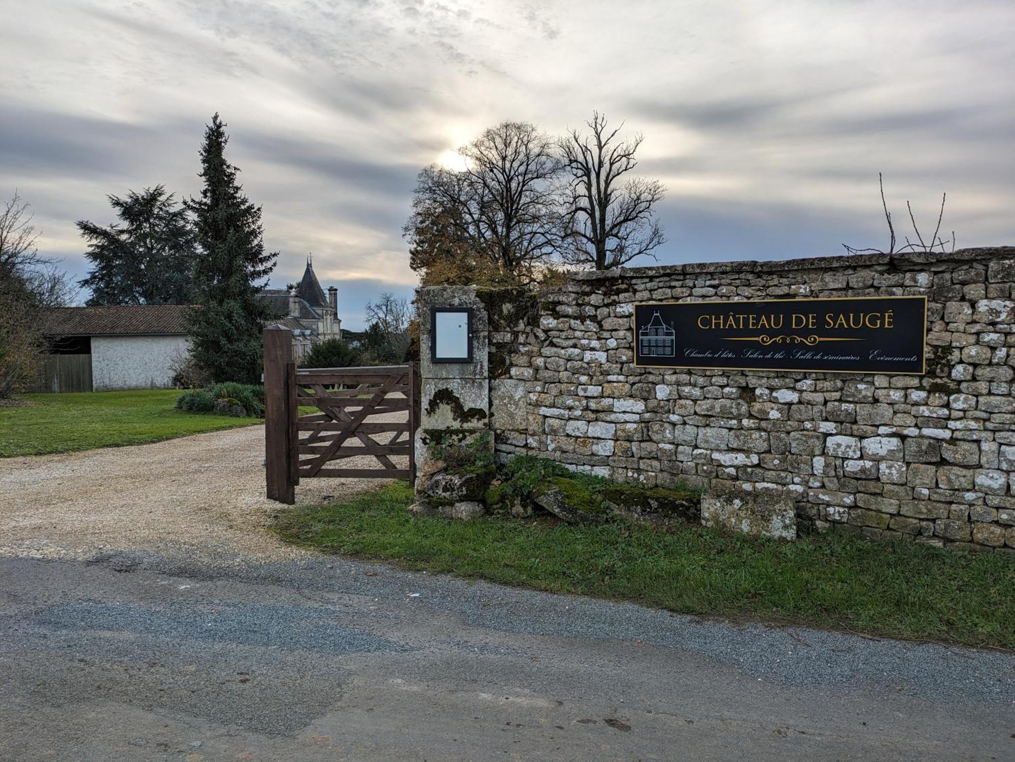 Chateau de Sauge Saivres Exterior foto